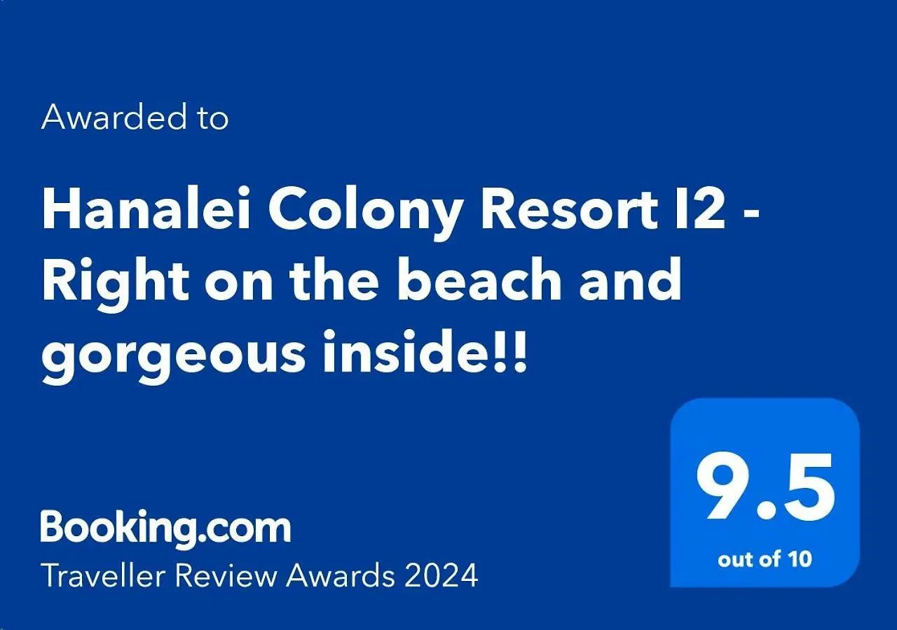Apartment Hanalei Colony Resort I-2 United States